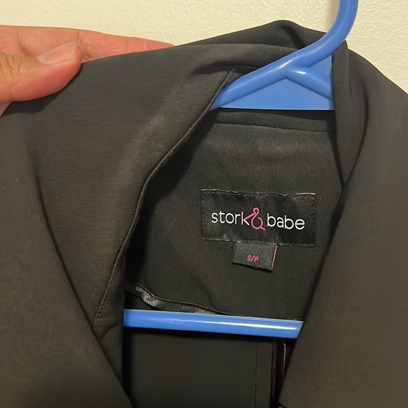 Stork & Babe Maternity Trench coat - Picture 9 of 9